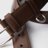 Antiqued Leather Belt