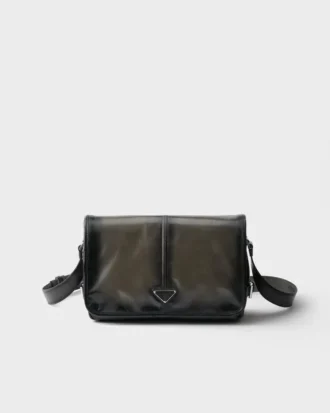 Antiqued Leather Shoulder Bag
