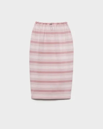 Bayadere Print Piqua Skirt