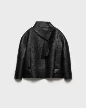 Bonded Nappa Leather Jacket