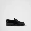 Brushed Leather Loafers