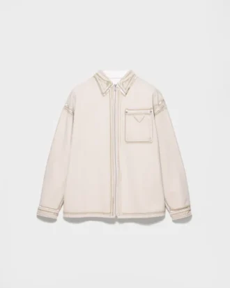 Bull Denim Zipper Shirt