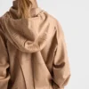 Camel-Hair Blouson Jacket