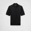 Cashmere and Silk Polo Shirt