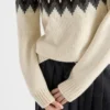 Cashmere and Wool Turtleneck Sweater