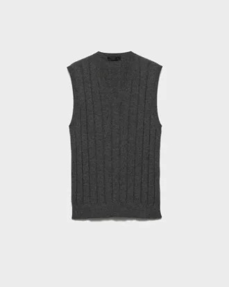 Cashmere V-Neck Vest