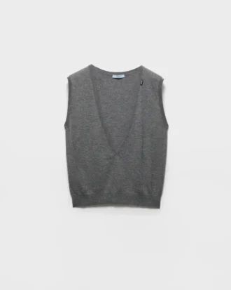 Cashmere V-Neck Vest