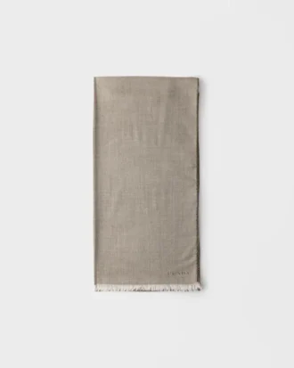 Cashmere, Wool and Silk Scarf