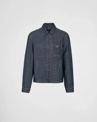 Chambray Blouson Jacket