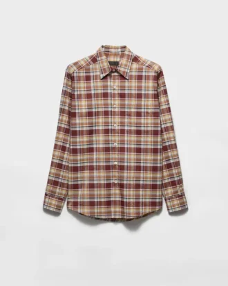 Checked Cotton Shirt