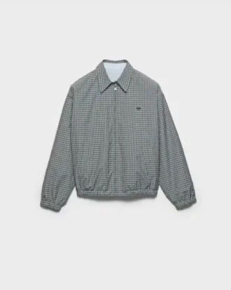 Checked Poplin Jacket
