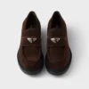 Chocolate Suede Loafers