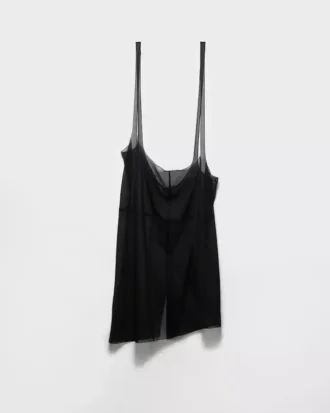 Cigaline Midi-Skirt with Suspender Straps