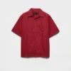 Cotton Blend Bowling Shirt