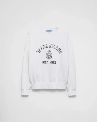 Cotton Crew-Neck Sweatshirt