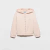 Cotton Fleece Hoodie Zipper Jacket