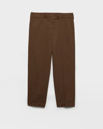 Cotton Gabardine Pants