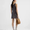 Cotton Mesh Dress