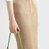 Cotton Mesh Skirt