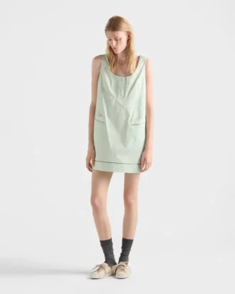 Cotton Mini-Dress