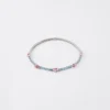 Couleur Vivante Necklace – White Gold with Morganite and Aquamarine