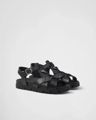 Crisscross Rubber Sandals