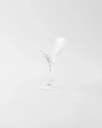 Crystal Martini Glass – Triangles