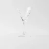 Crystal White Wine Glass – Triangles