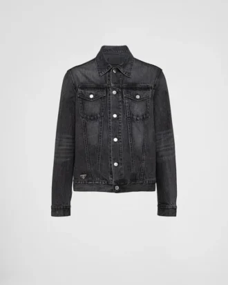 Denim Blouson Jacket