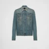 Denim Blouson Jacket