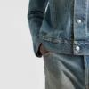 Denim Blouson Jacket