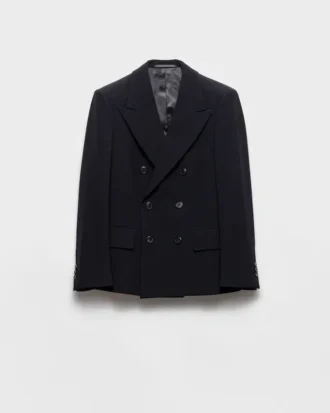 Double-Breasted Wool Jacket