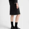 Double Tweed Midi-Skirt