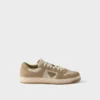 Downtown Re-Nylon and Suede Sneakers