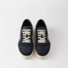 Downtown Re-Nylon and Suede Sneakers