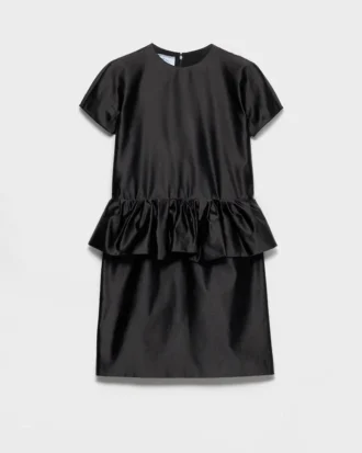 Duchesse Silk Mini-Dress