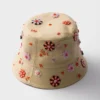 Embroidered Canvas Bucket Hat