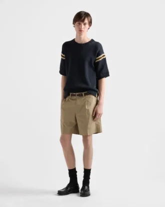 Embroidered Cotton T-Shirt