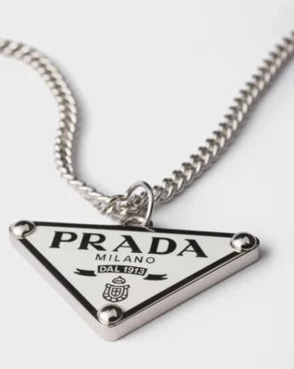 Enameled Metal Necklace