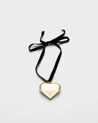 Eternal Gold Choker with Large Pendant in Yellow Gold