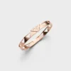 Eternal Gold Cut-Out Bangle Bracelet in Rose Gold