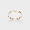 Eternal Gold Cut-Out Bangle Bracelet in Yellow Gold