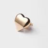 Eternal Gold Nano Heart Single Earring in Rose Gold