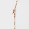 Eternal Gold Pendant Necklace in Rose Gold with Diamonds and Mother-Of-Pearl