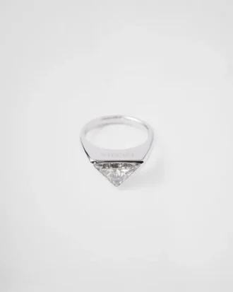 Eternal Gold Ring in White Gold with Laboratory-Grown Diamond