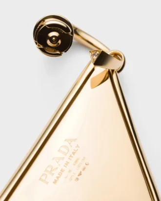 Eternal Gold Single Pendant Earring in Yellow Gold and Laboratory-Grown Diamond