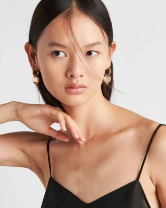 Eternal Gold Small Drop Earrings in Yellow Gold