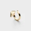 Eternal Gold Snake Ring in Yellow Gold