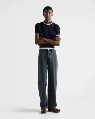 Five-Pocket Denim Jeans