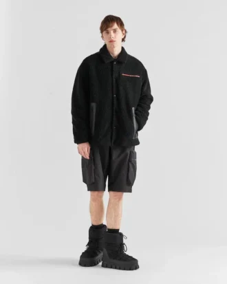 Fleece Blouson Jacket